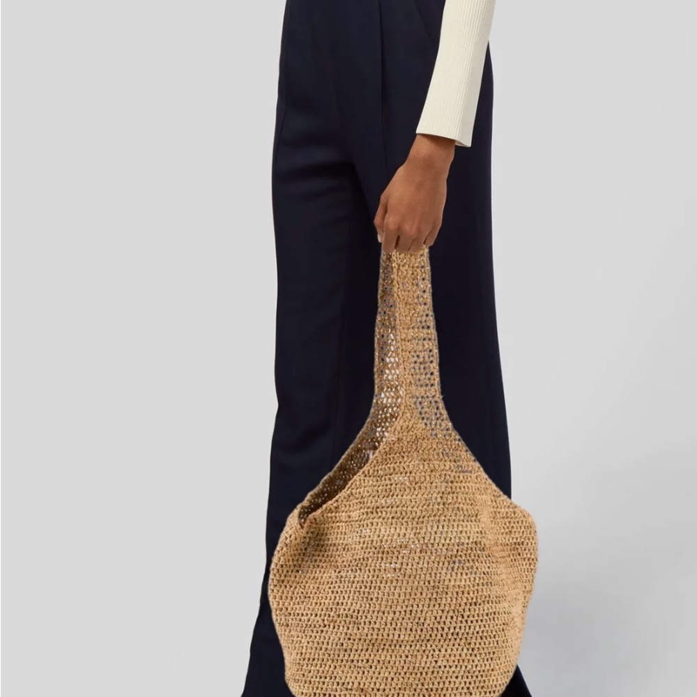 Helen Kaminski Tan Woven Tote Bag